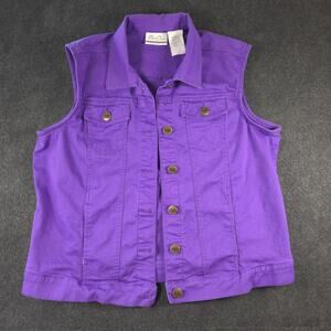 Bend Over Levi Strauss & Co Vintage Denim VEST AND JEANS Set Purple Grannycore